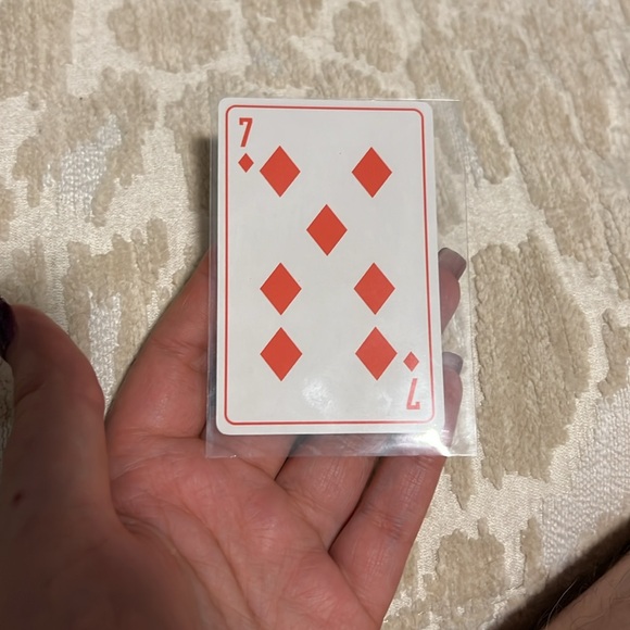 Christian Dior 7 of spades playing card - Picture 3 of 3